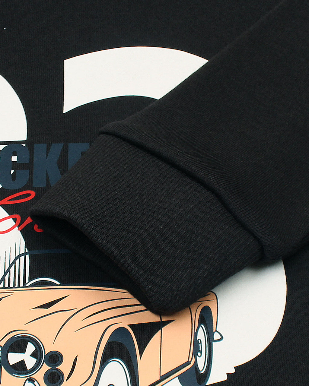 Kids HKT Car Sweat - Black