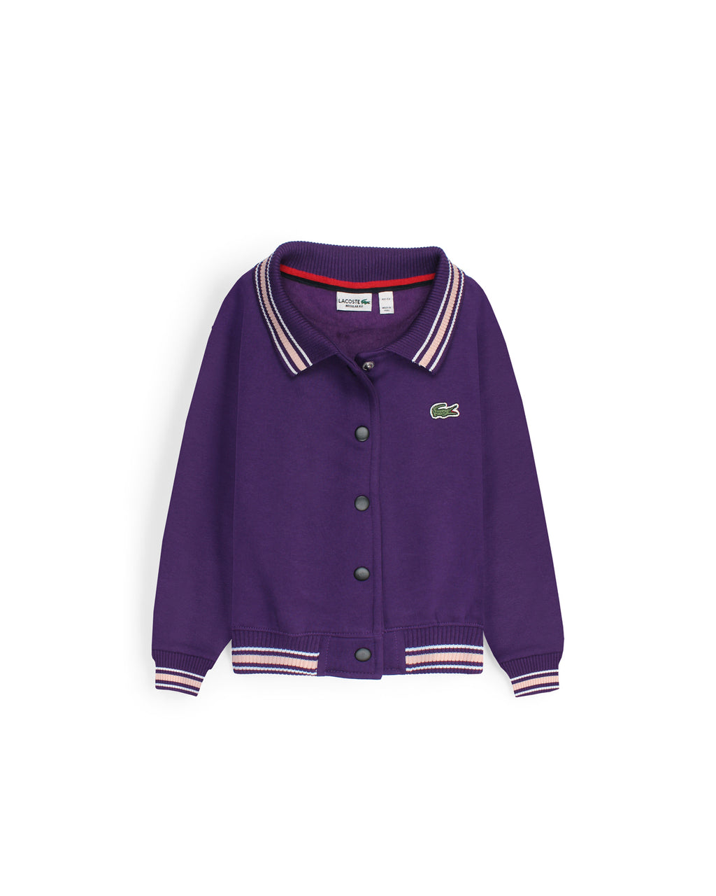 Kids Classic Baseball Jacket - Purple