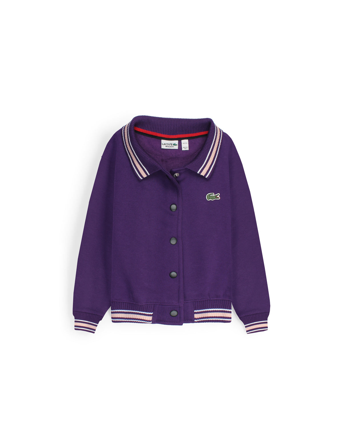 Kids Classic Baseball Jacket - Purple