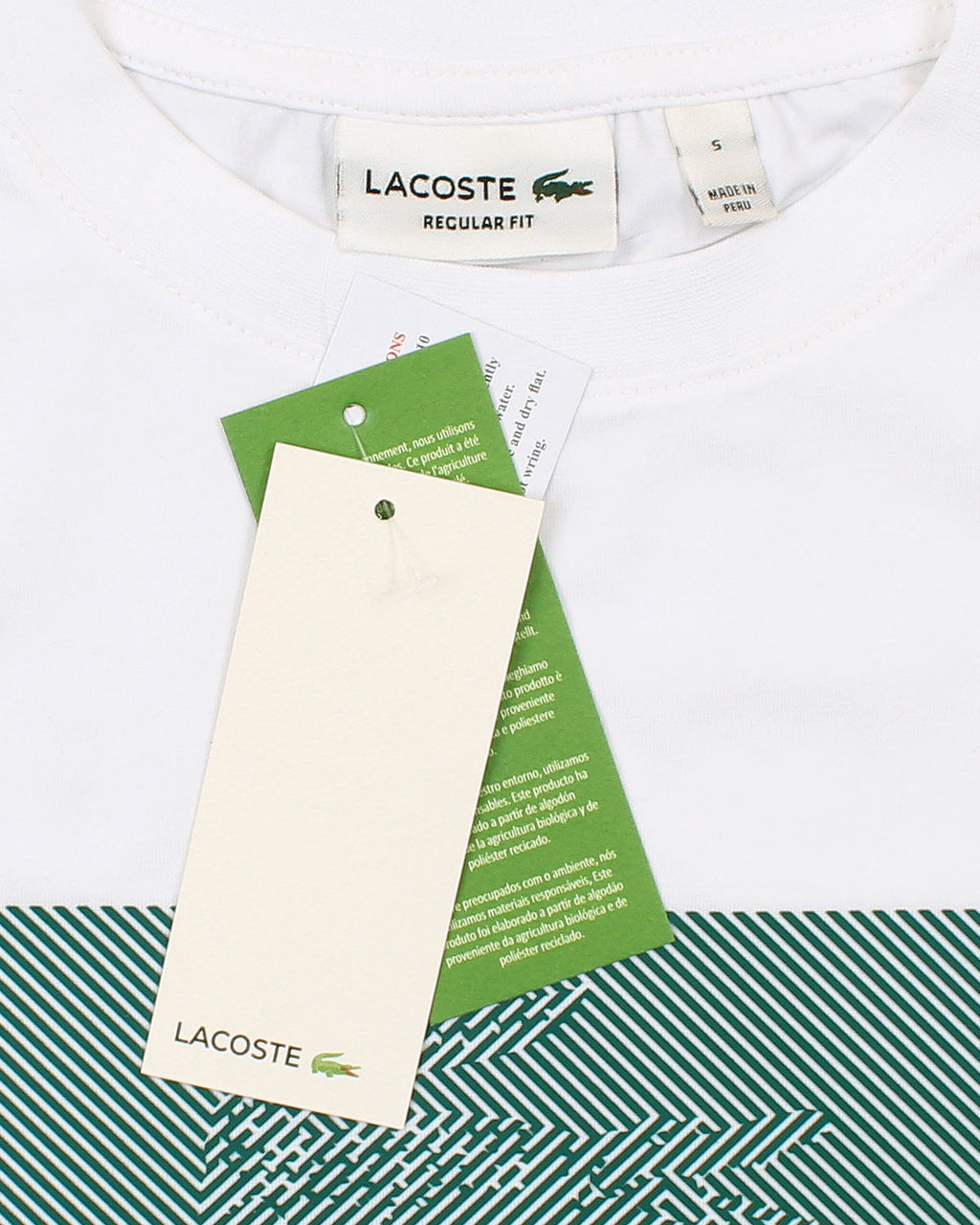Men's Lac Signature Logo T Shirt - White