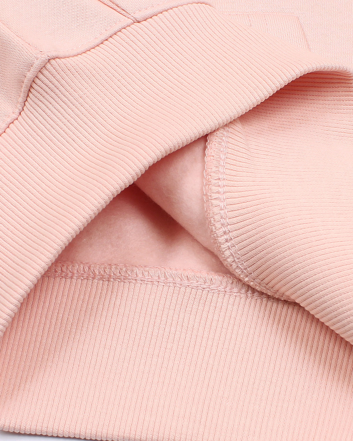 Hodded Baby Girls Tracksuit Set - Pink