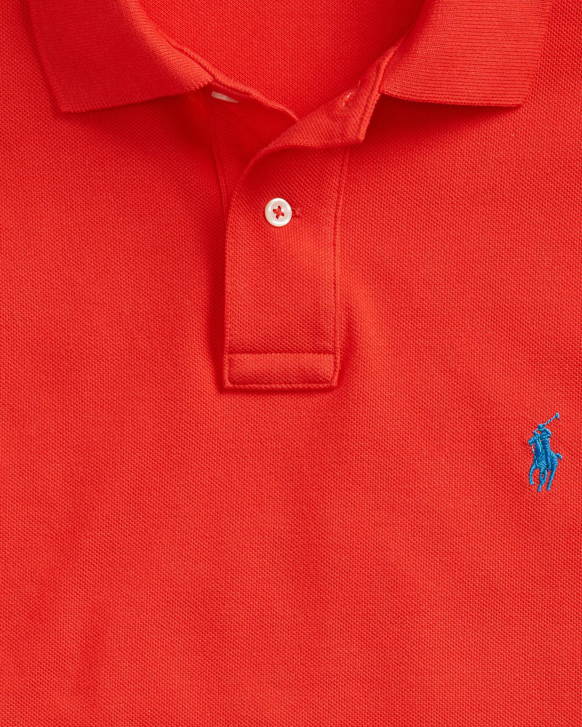 Iconic Mesh Men Polo Shirt - Red