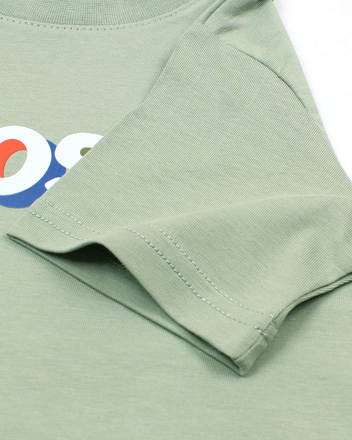 Kids Lac. Multi Logo T Shirt - C Green