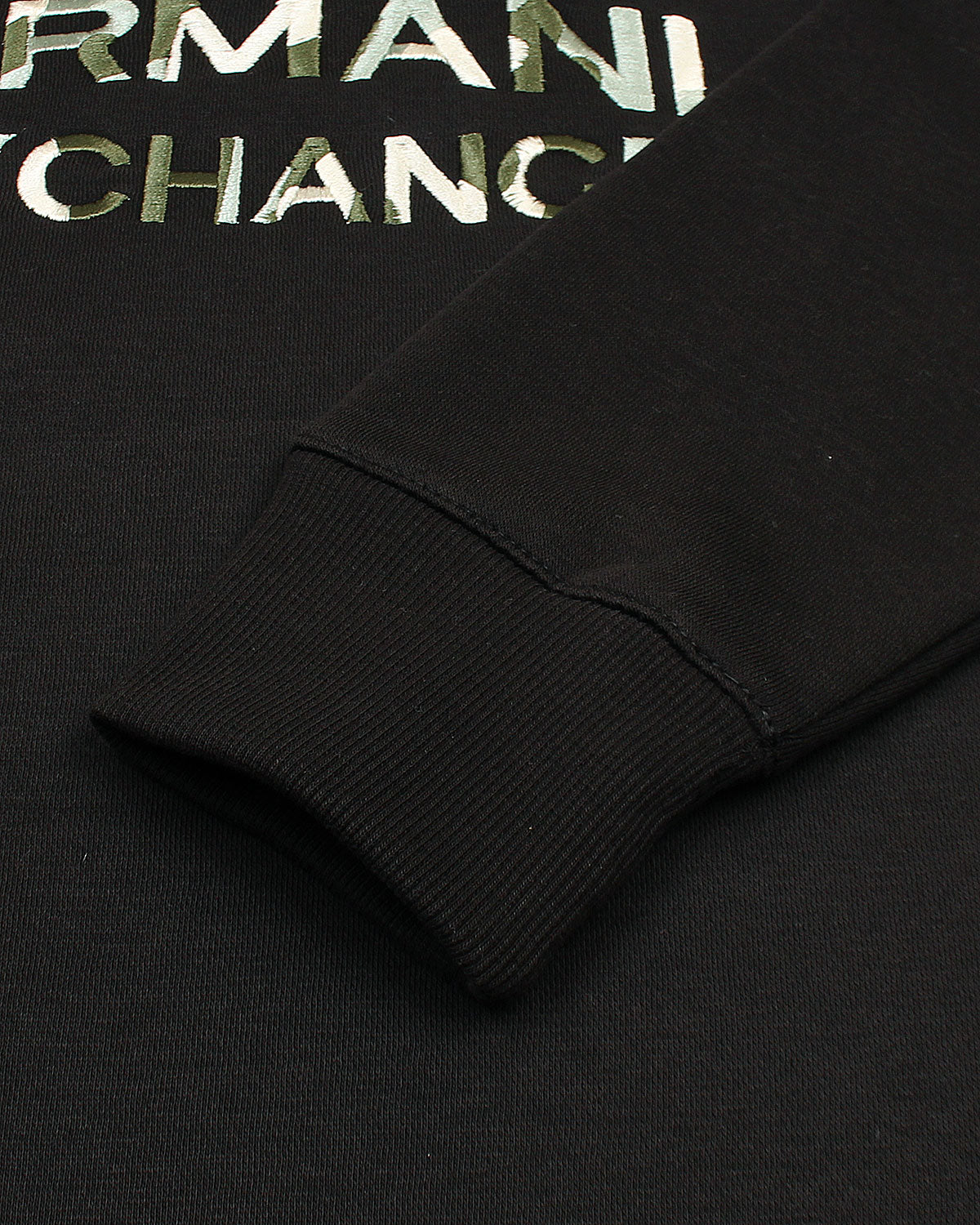 Exclusive A-X Camo Mens Sweat - Black