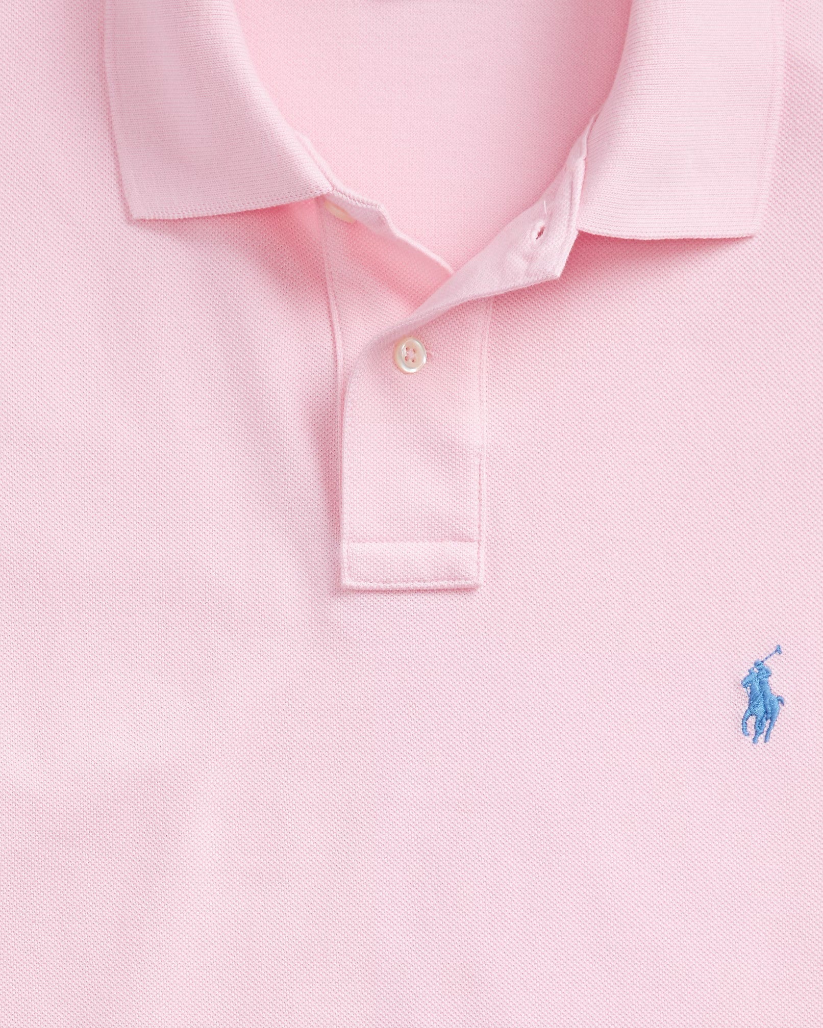 Iconic Mesh Men Polo Shirt - Pink