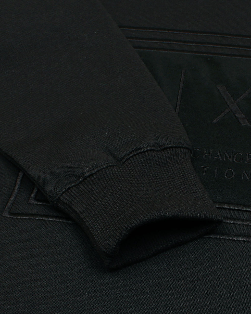 Exclusive A=X Men's Sweat Batch - Black
