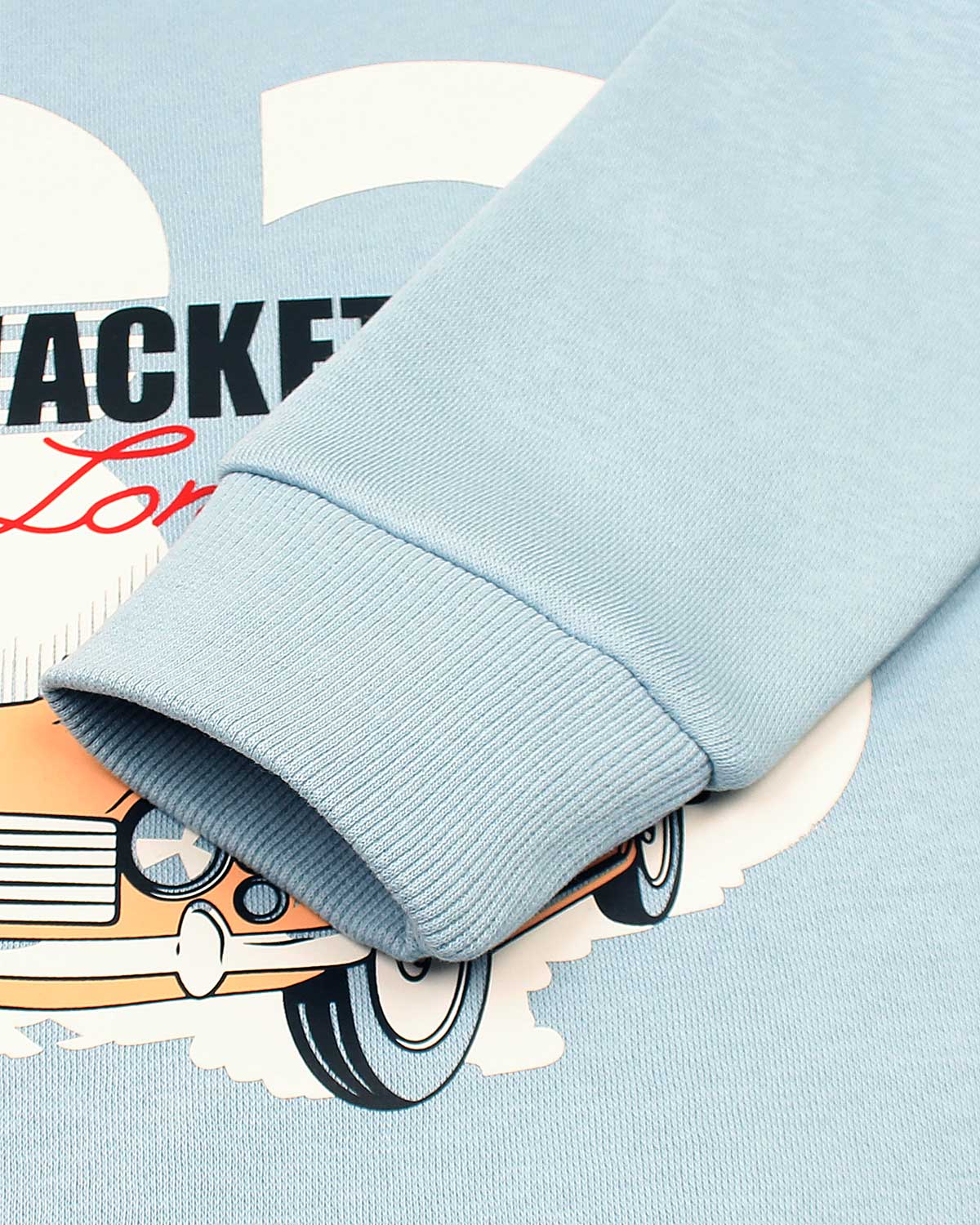 Kids HKT Car Sweat - Sky Blue