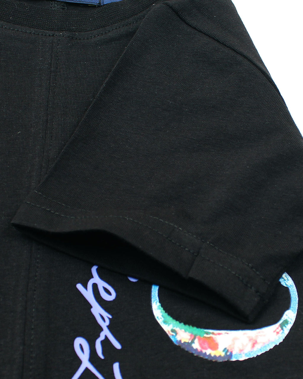 Baby Girls Polo Iconic Tee - Black