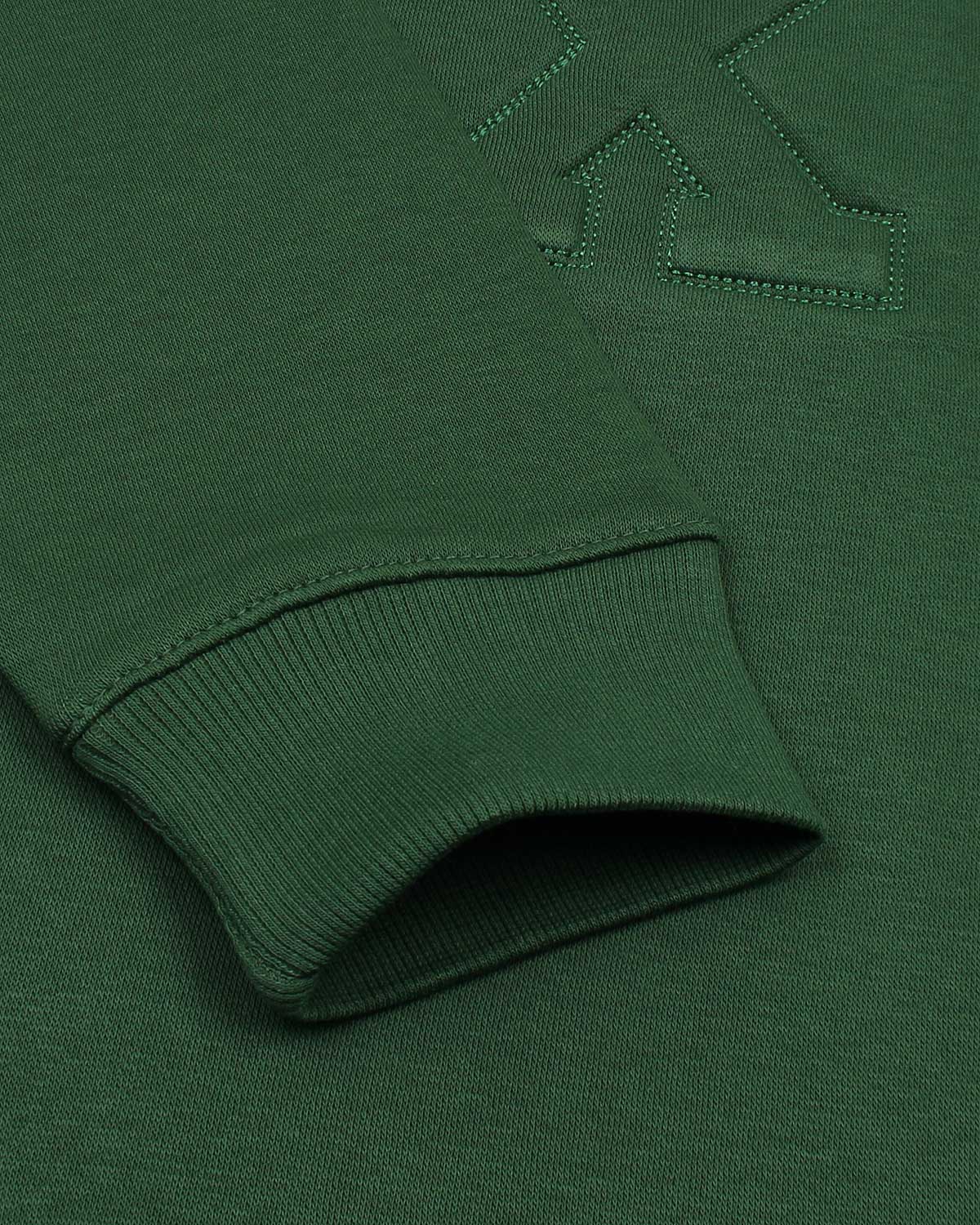 Exclusive A-X Men Embossed Sweat - Green