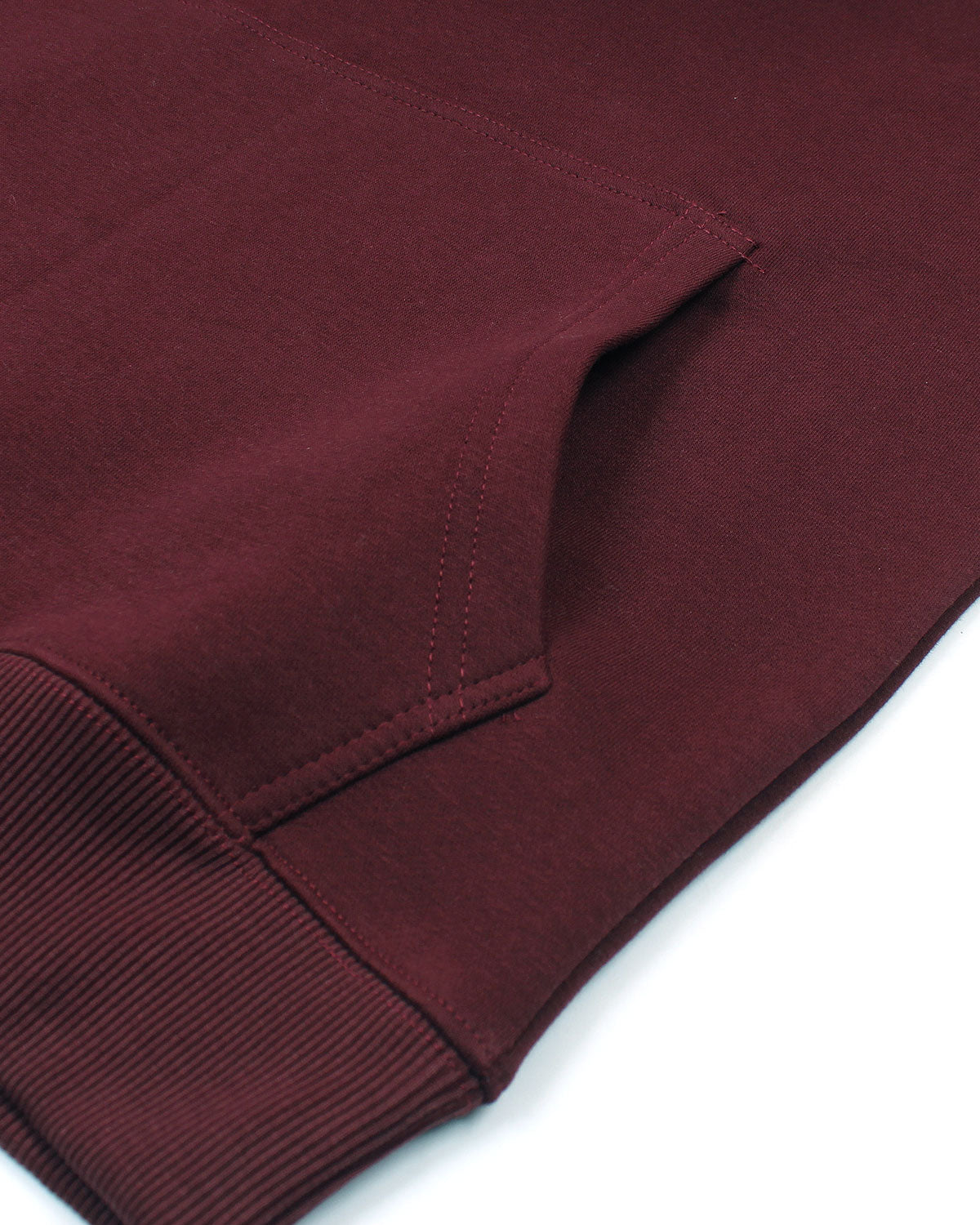 Men's Relax Fit TH Flag Hoddie - Maroon