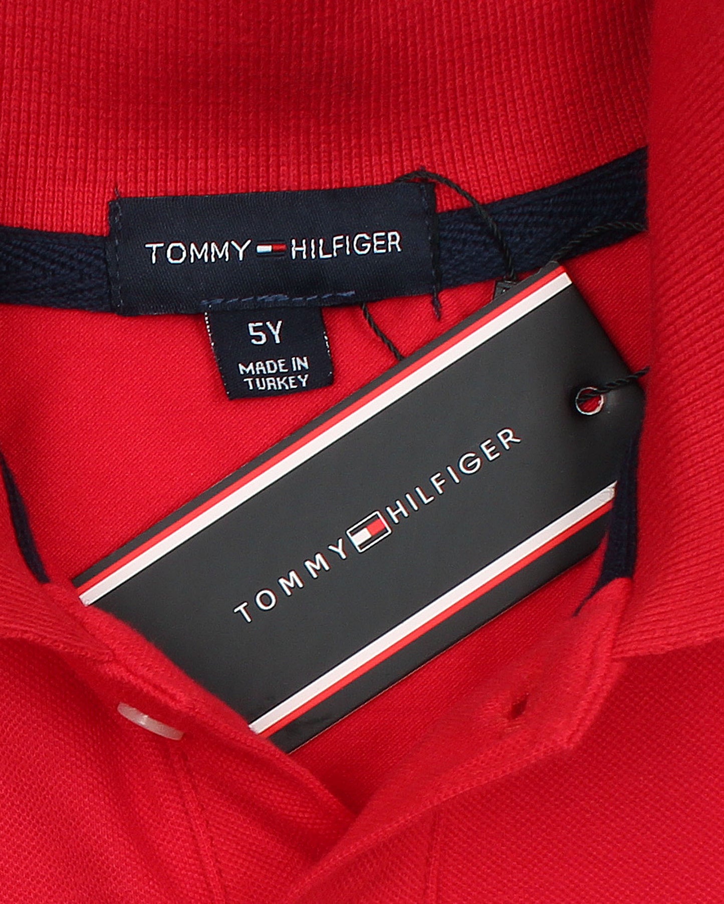 Premium Tommy Kids Polo Shirt - Red