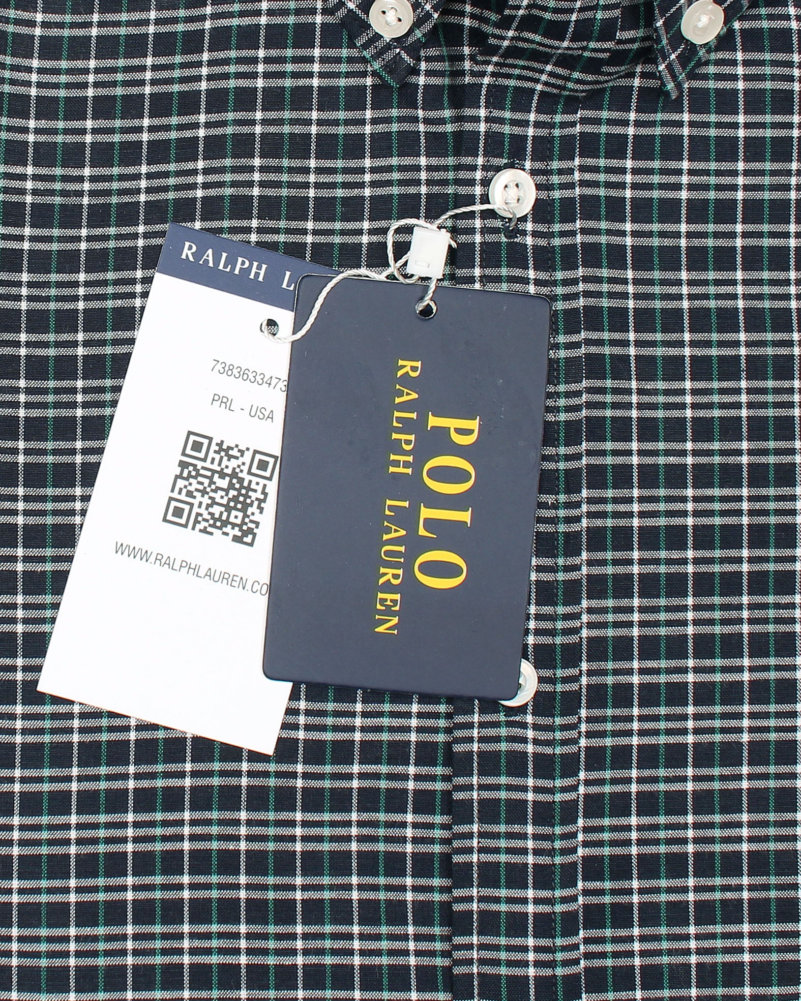 Iconic Pony Checkered Shirt - Green