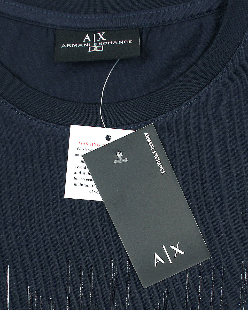 Exclusive A-X Write Tee - Navy