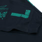 Lac. Men's Oversized Graphic Logo T-Shirt – Navy Blue