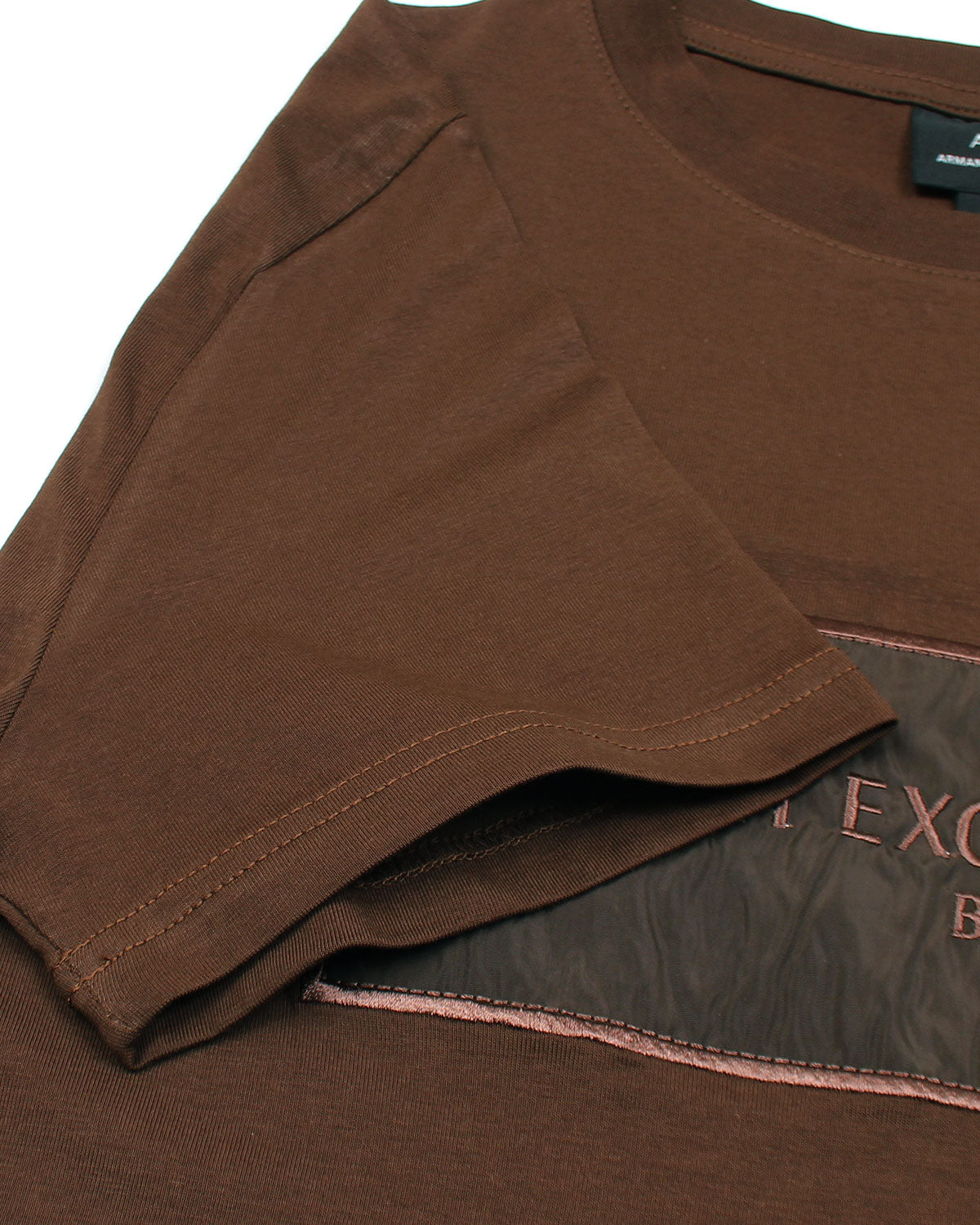 Premium A/X Patchina Men Tee - Brown