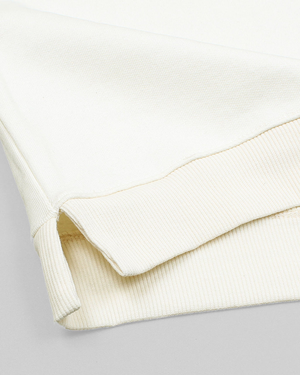 Premium Fleece Kids Tracksuit - White & Grey