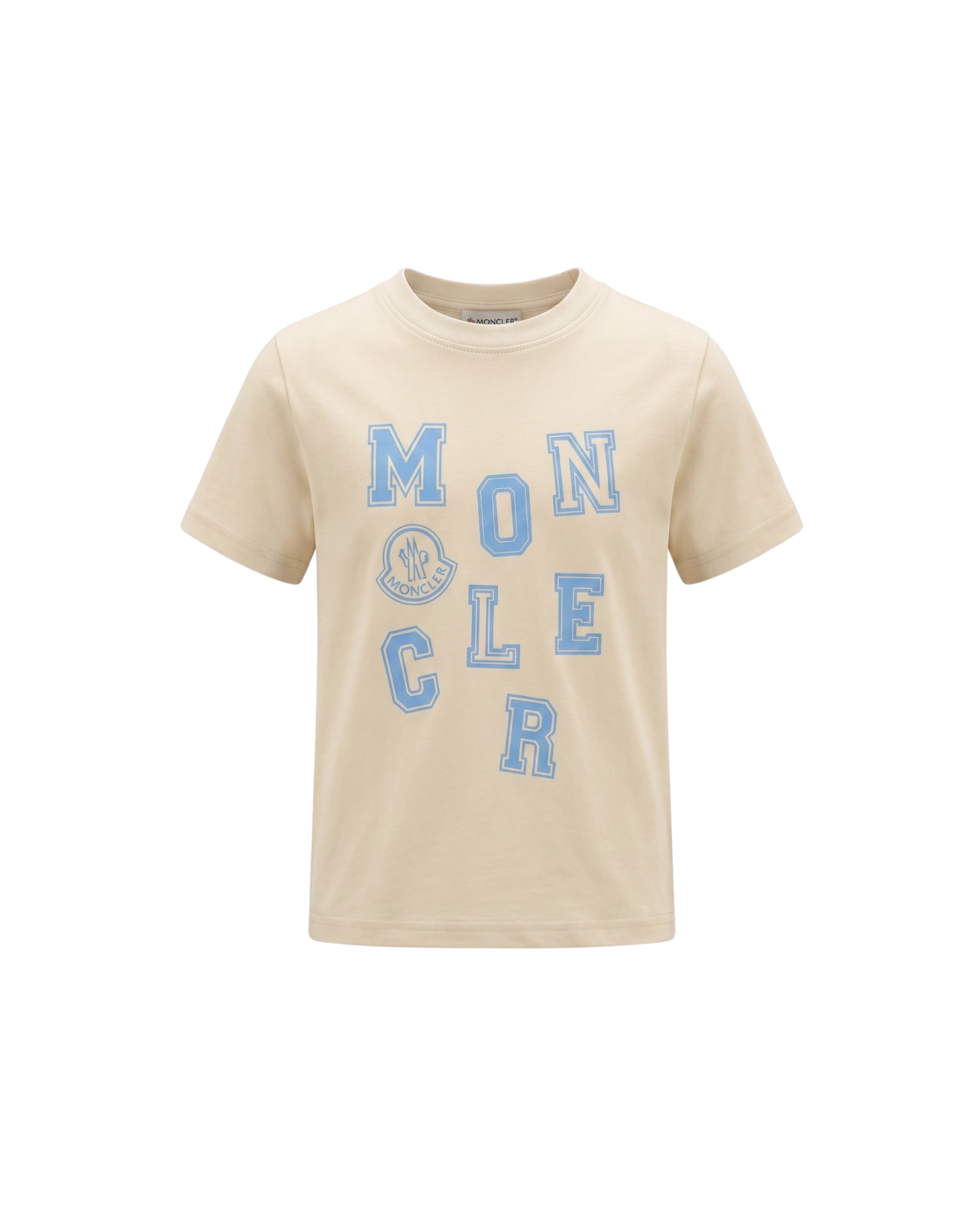 Kids Mon. Digit T Shirt - Off White
