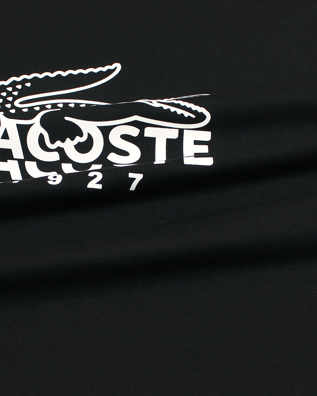 Lac. Men's Oversized Graphic Logo T-Shirt – Black