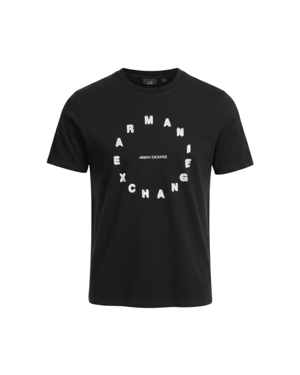 Men's A-X Round T Shirt - Black