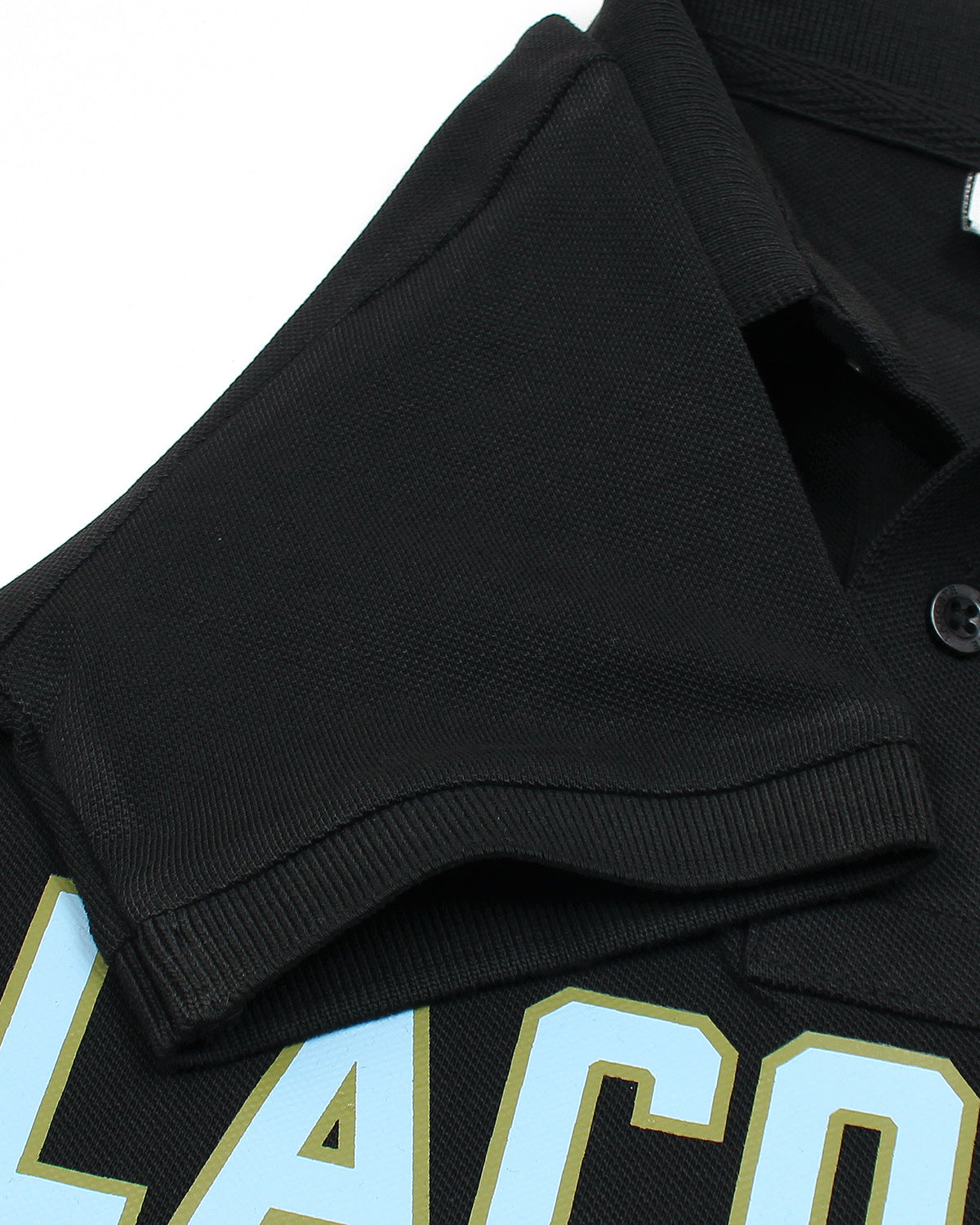 Premium Kids L-C-O-S-T Polo Shirt - Black