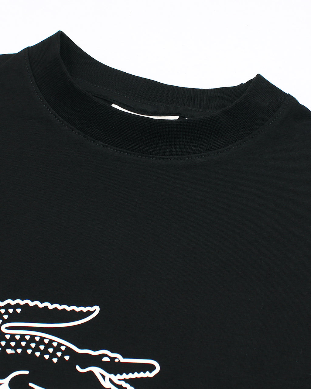 Lac. Men's Oversized Graphic Logo T-Shirt – Black