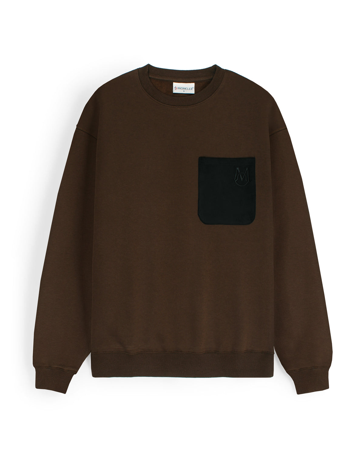 Men’s Classic Pocket Sweatshirt Mon. - Brown