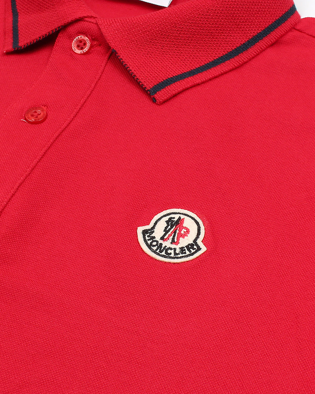 Premium Mon. Collar D. Polo - Red