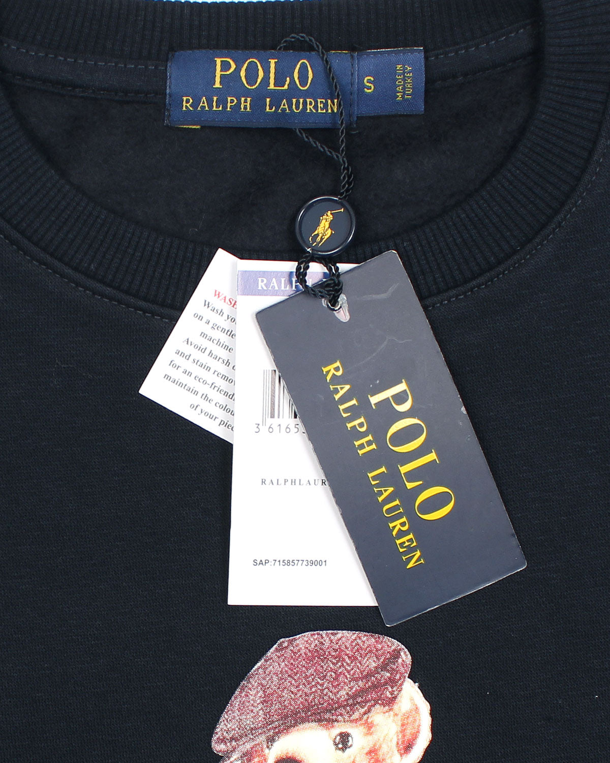 Premium Bear Men's Sweatshirt - Navy Blue