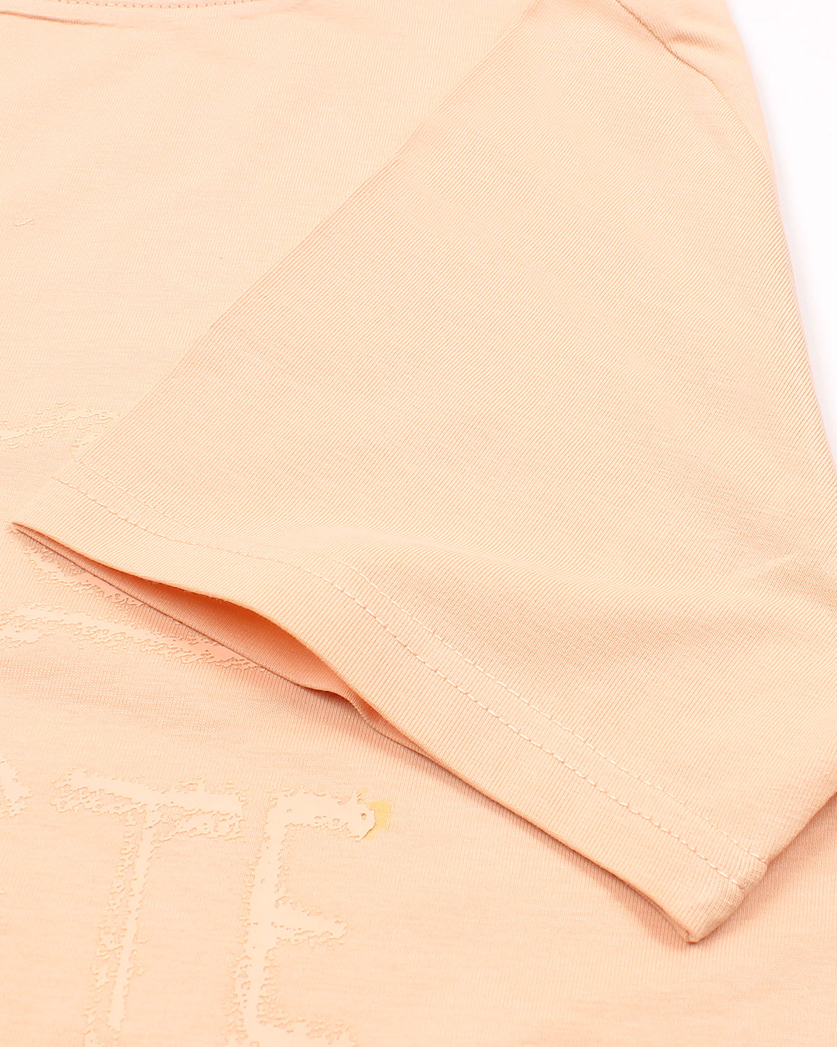 Men's Funky Lac. T Shirt - Peach