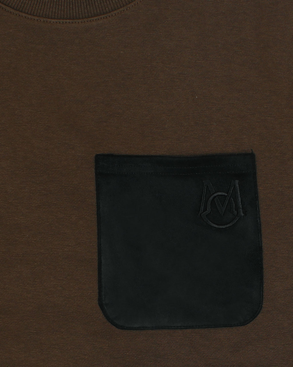 Men’s Classic Pocket Sweatshirt Mon. - Brown