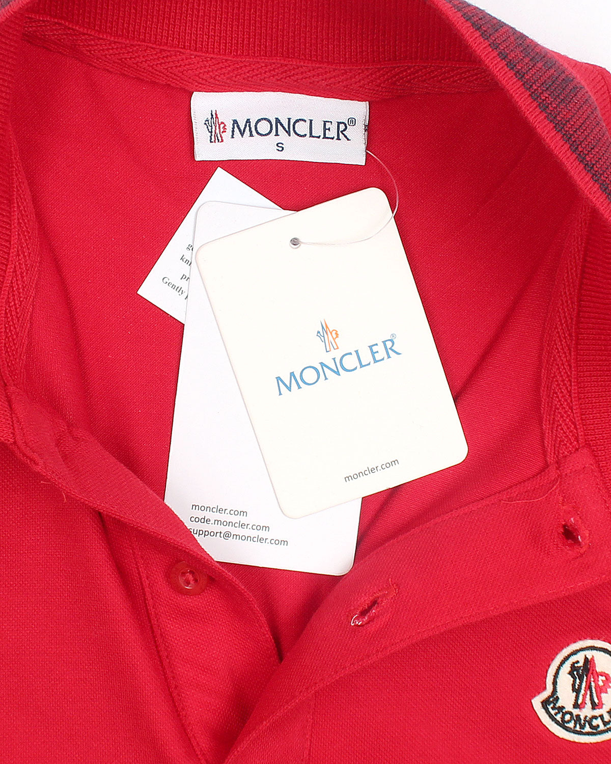 Premium Mon. Collar D. Polo - Red