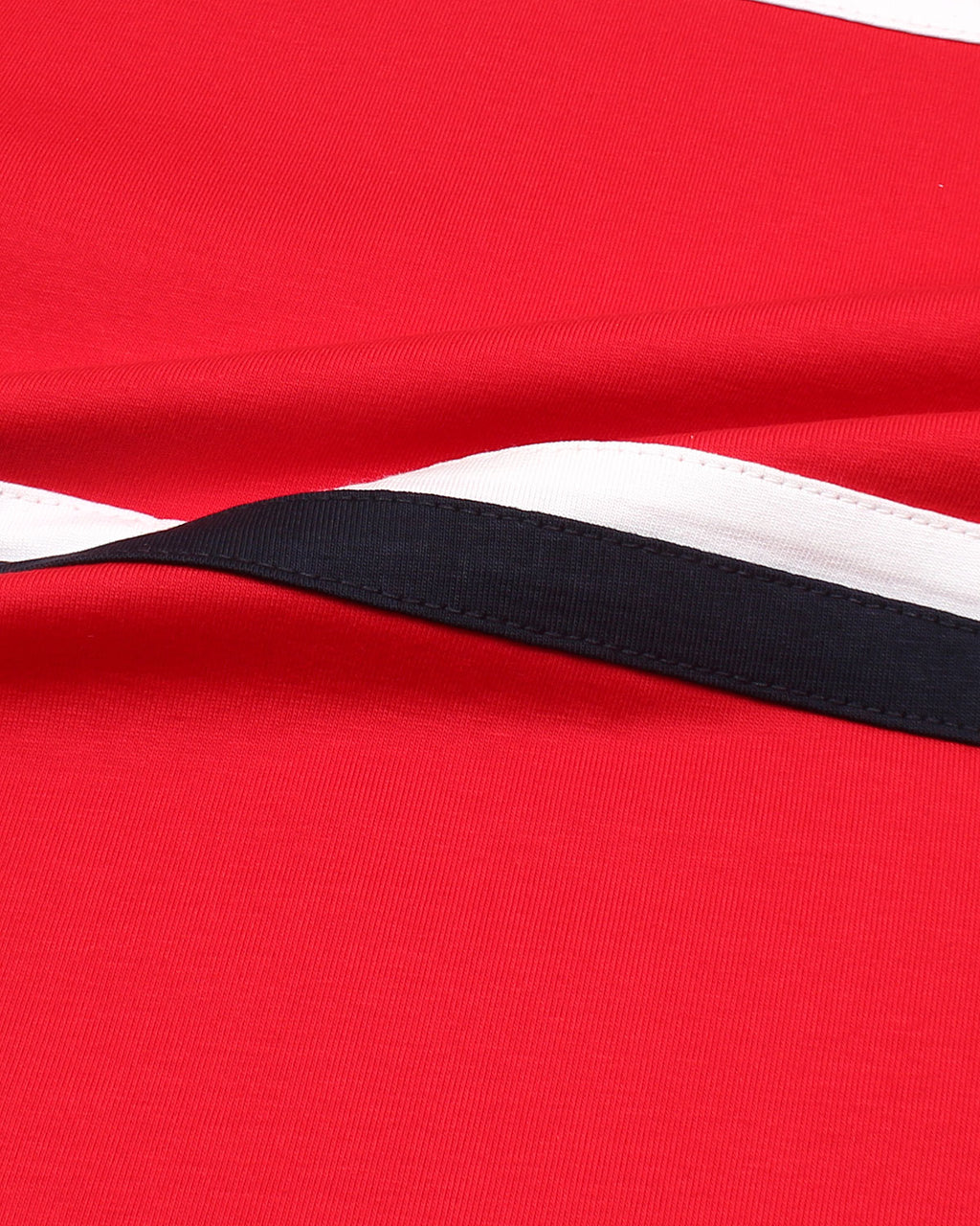 Exclusive Tommy Panel Men Tee - Red