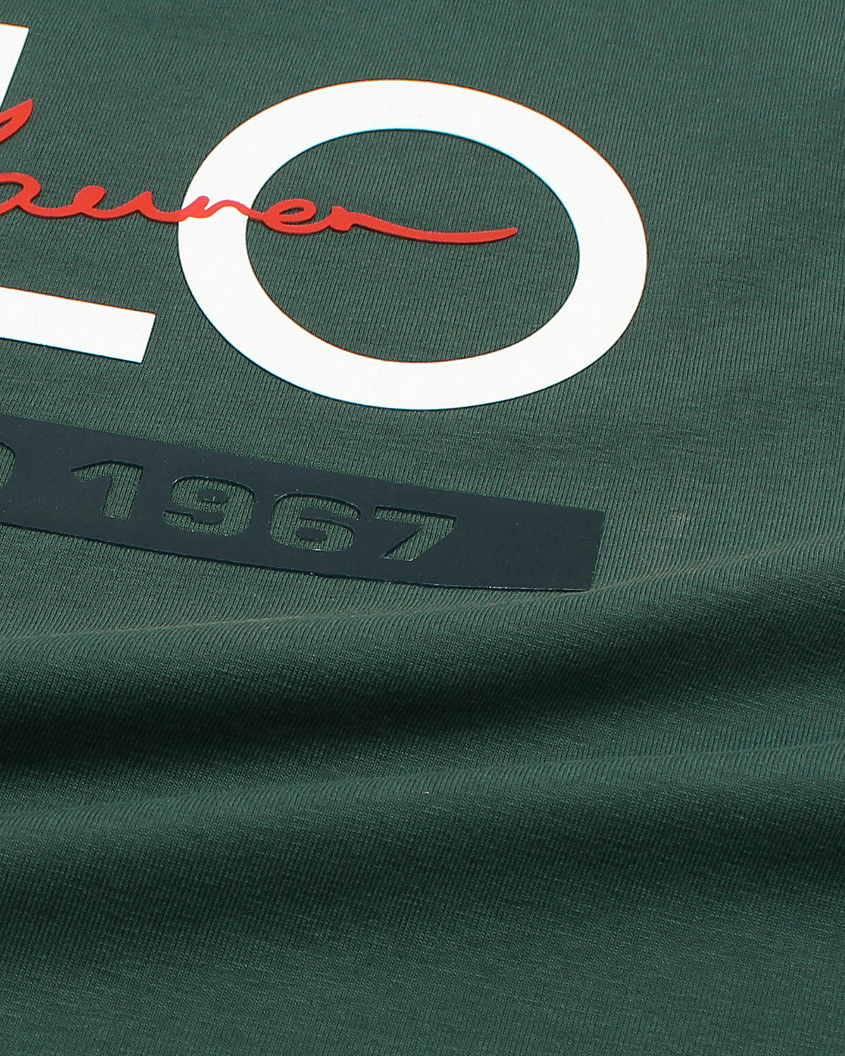 Men's Polo Signature T Shirt -Green