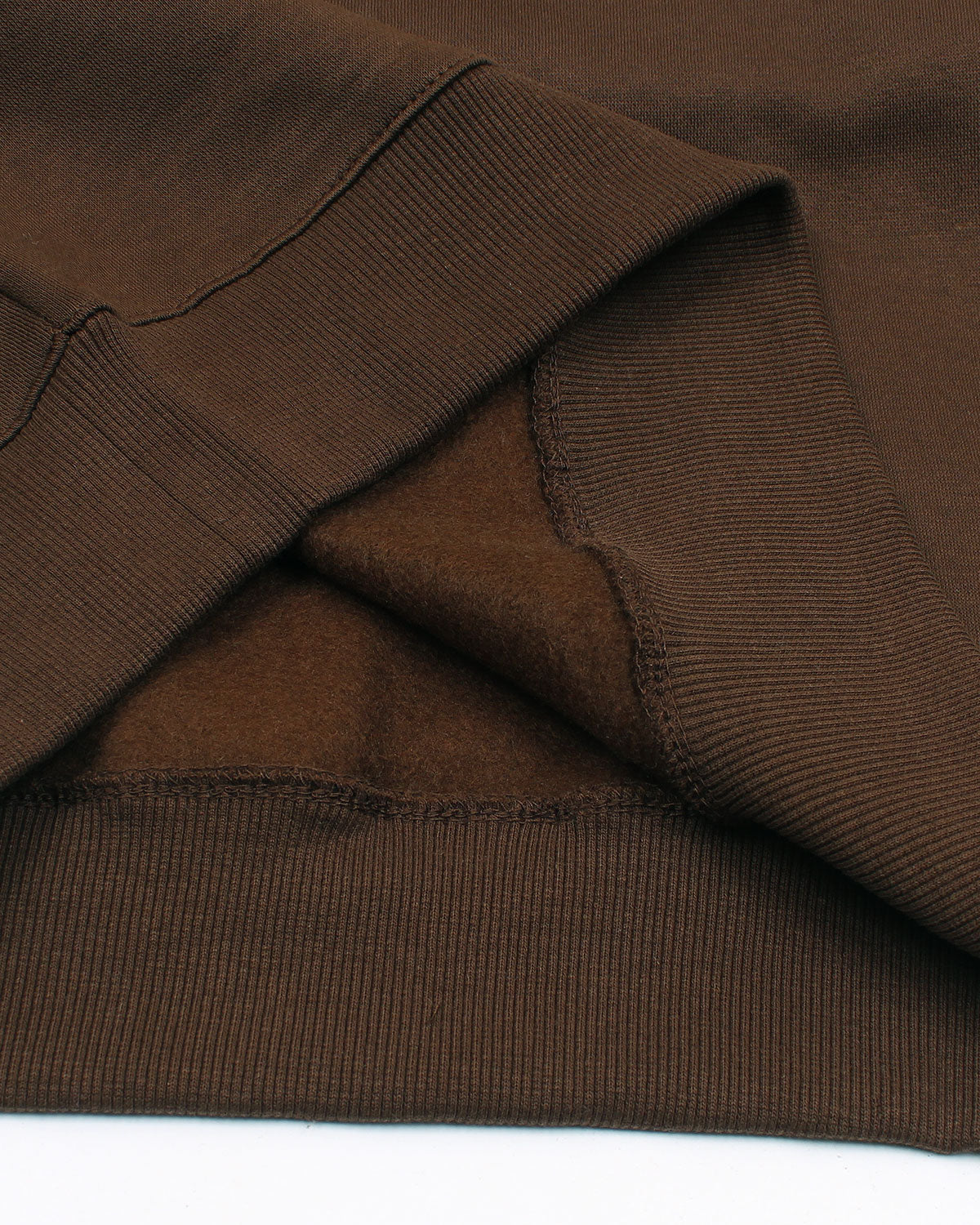 Men’s Classic Pocket Sweatshirt Mon. - Brown