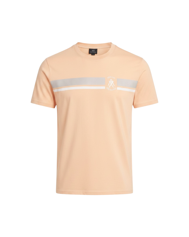 Men's A-X Iconic T Shirt - Peach