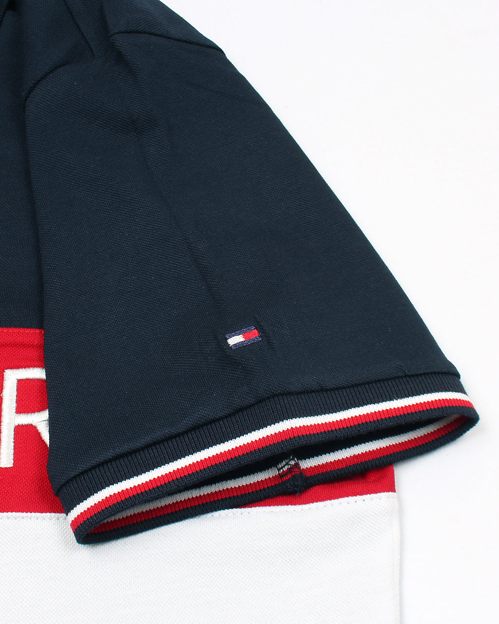 Exclusive Tommy Panel Polo - Black