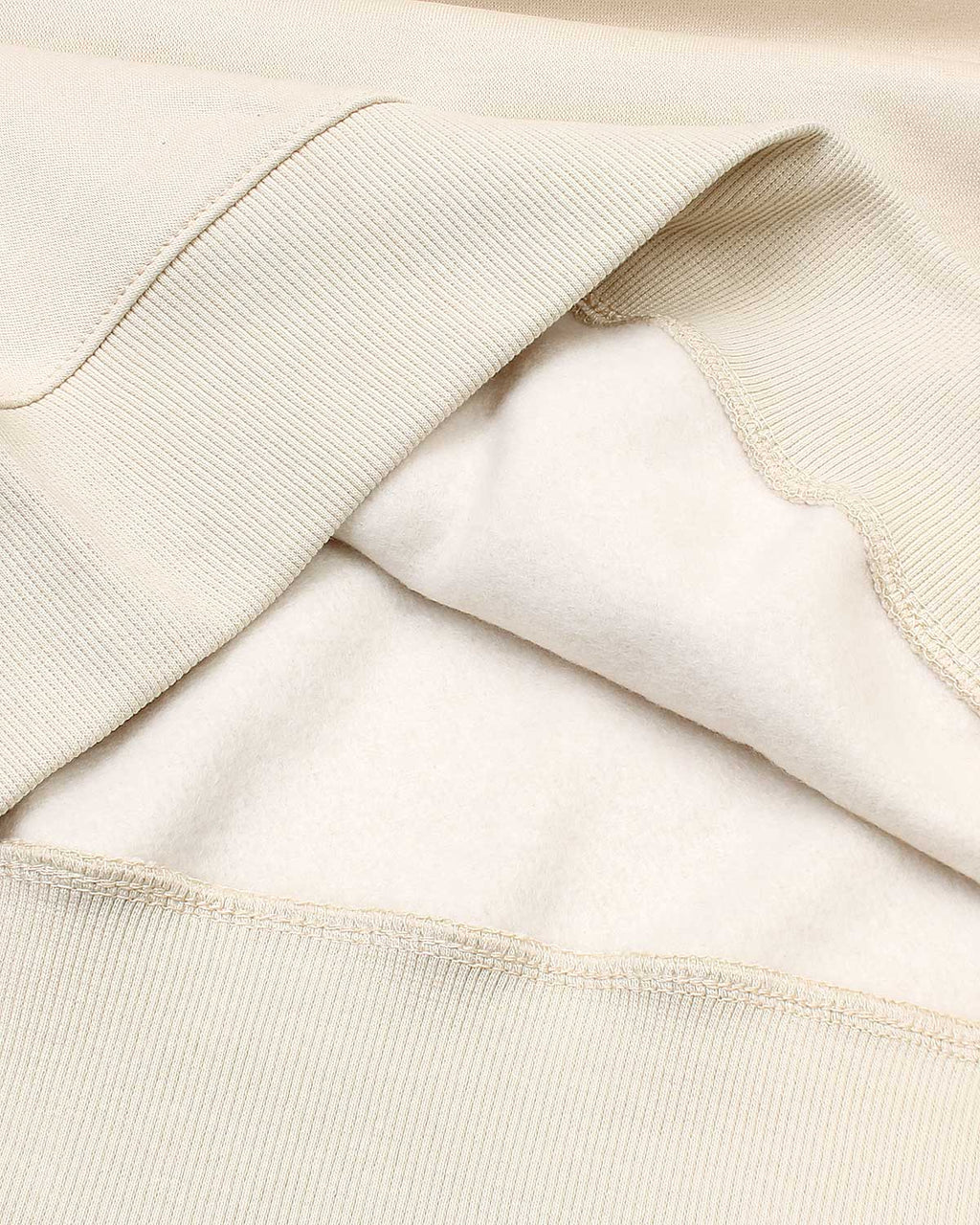 Oversized  L-C-S-T Mens Basic Sweat - Off-White