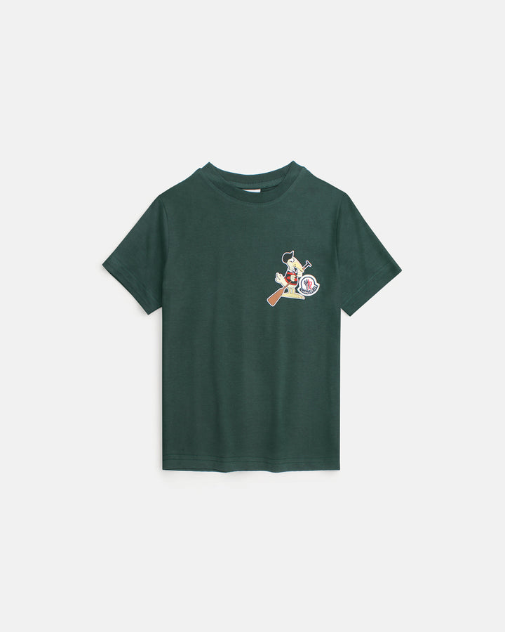 Kids Mon. Duck T Shirt - Green