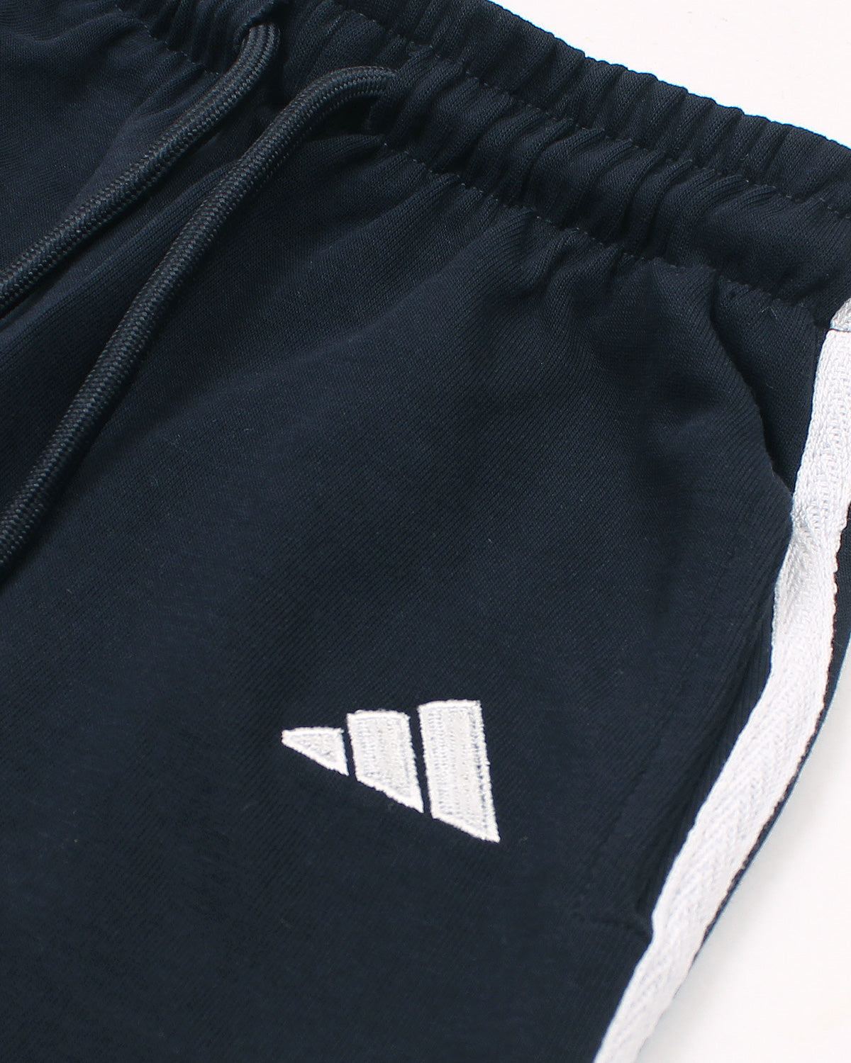 Kids Stripped Tracksuit - Navy Blue