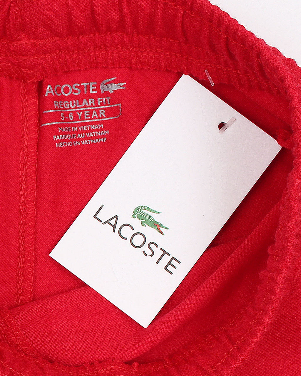 Premium LCST Boys Shorts - Red