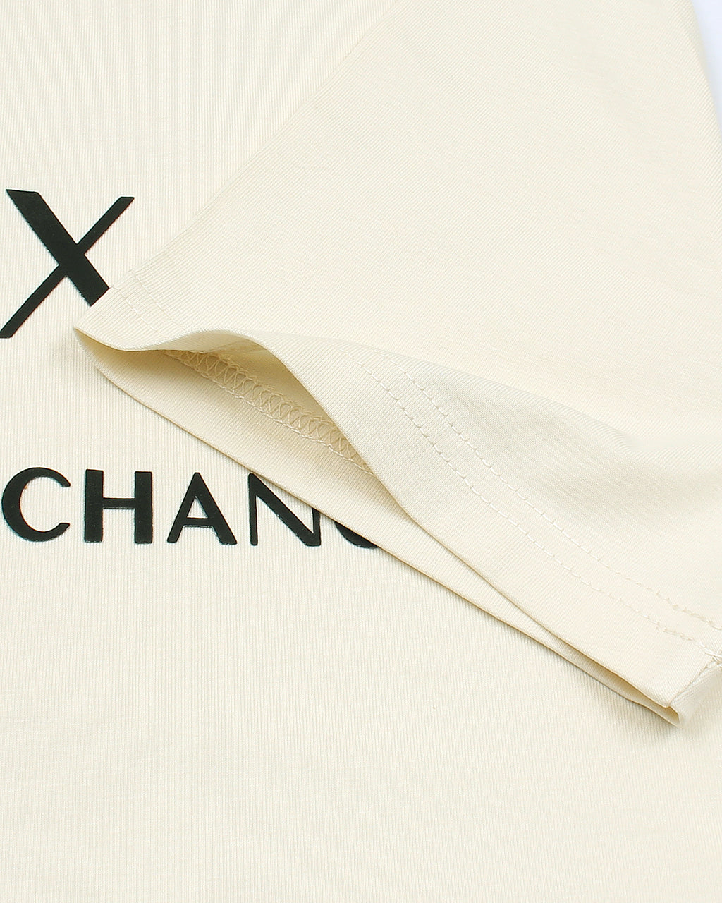 Exclusive A-X Sign Tee Shirt - off White