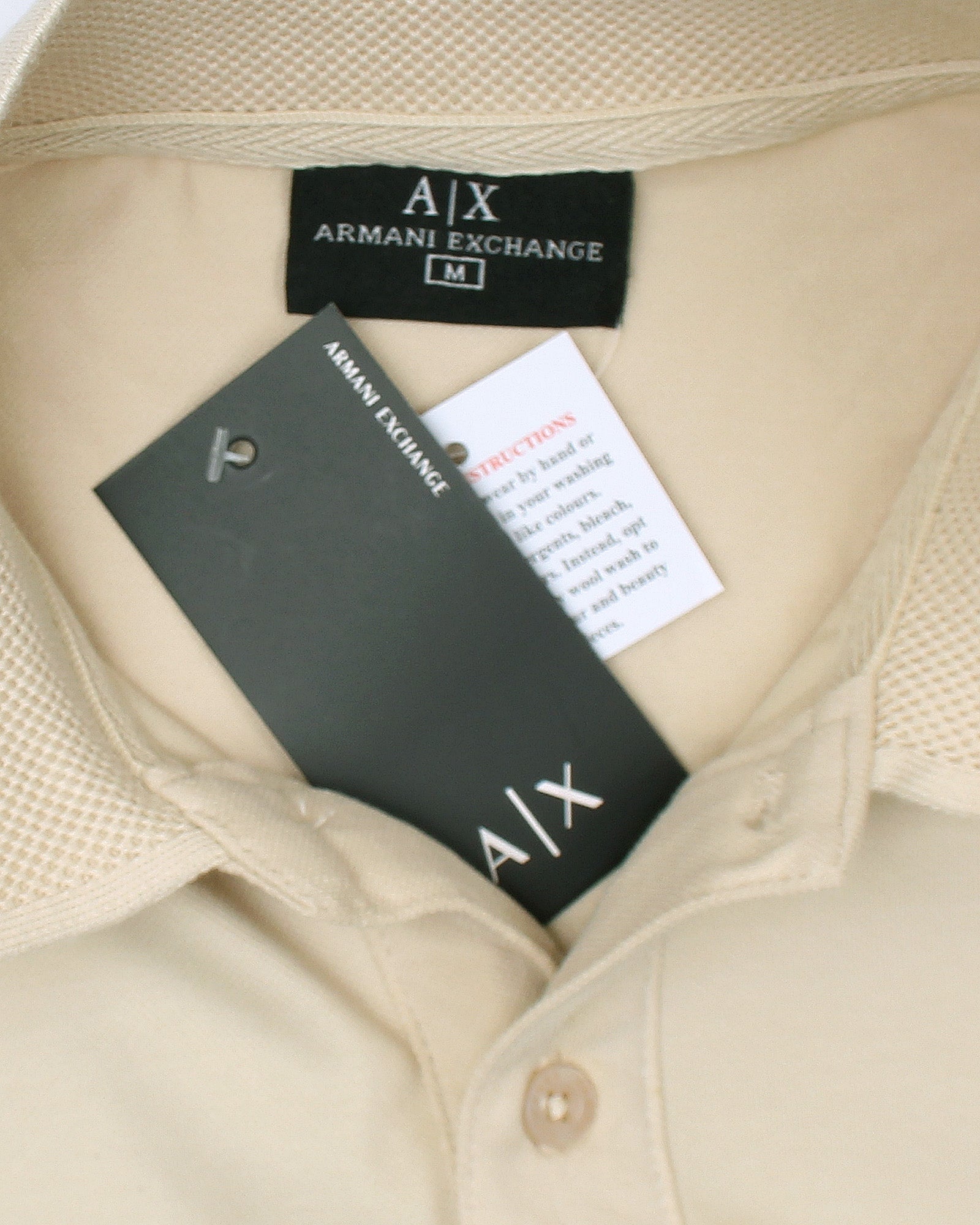 Exclusive A-X Polo Shirt - Off White