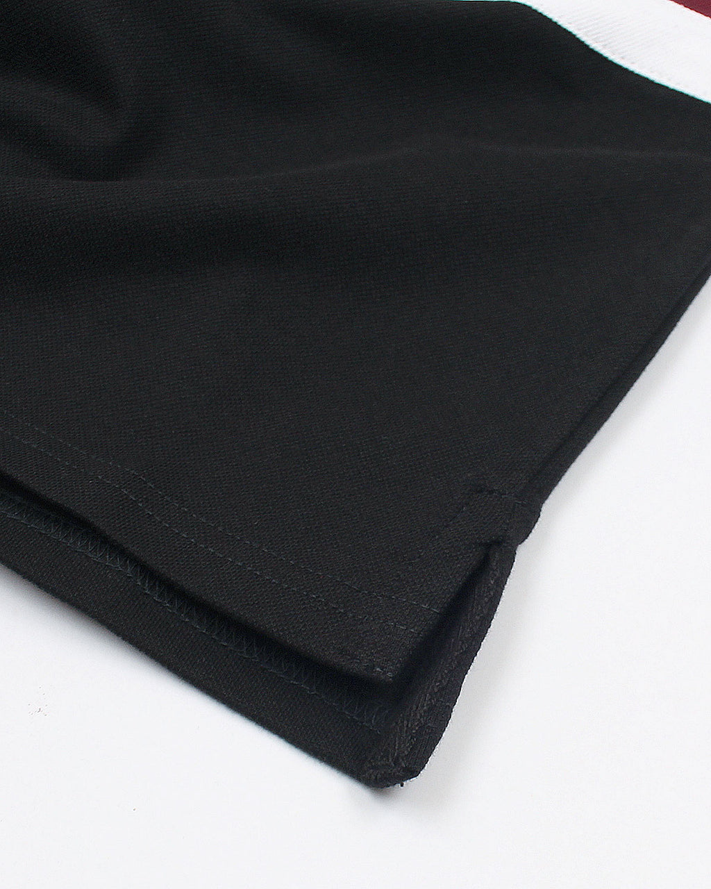 Premium Hilfiger Panel Kids Polo - Black