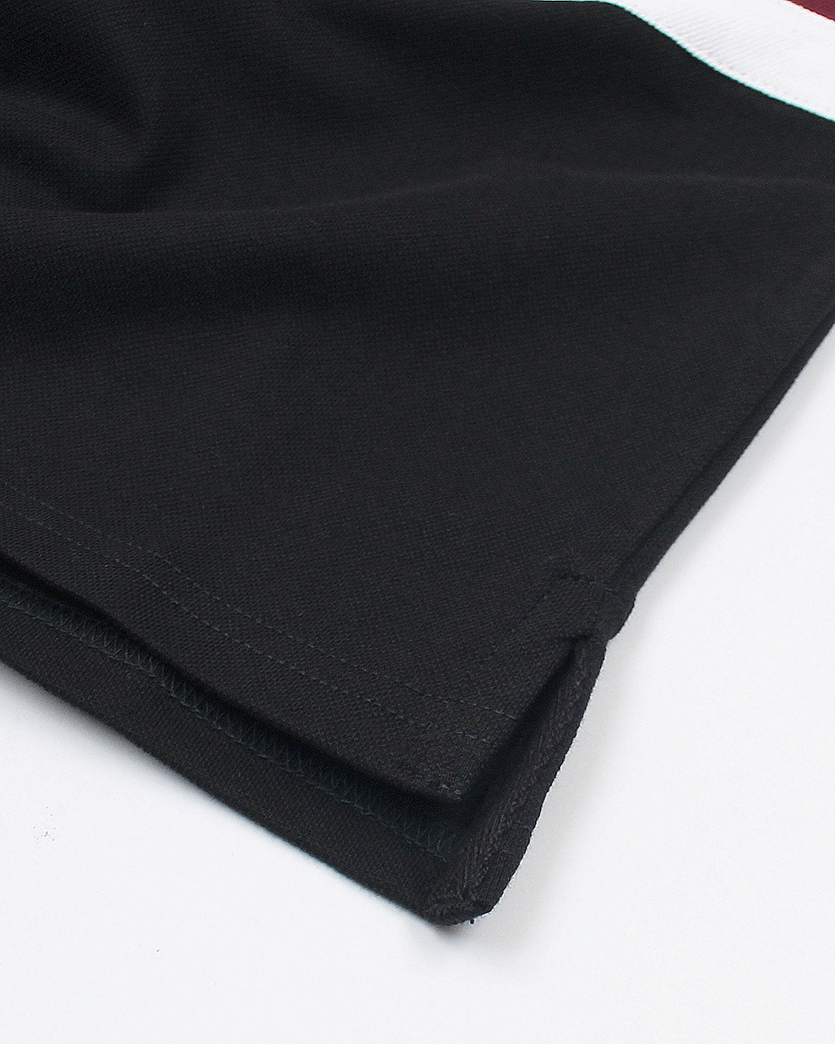 Premium Hilfiger Panel Kids Polo - Black