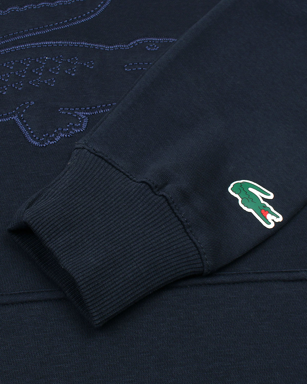 Exclusive L-S-C-T Embossed Mens Hoddie - Navy Blue