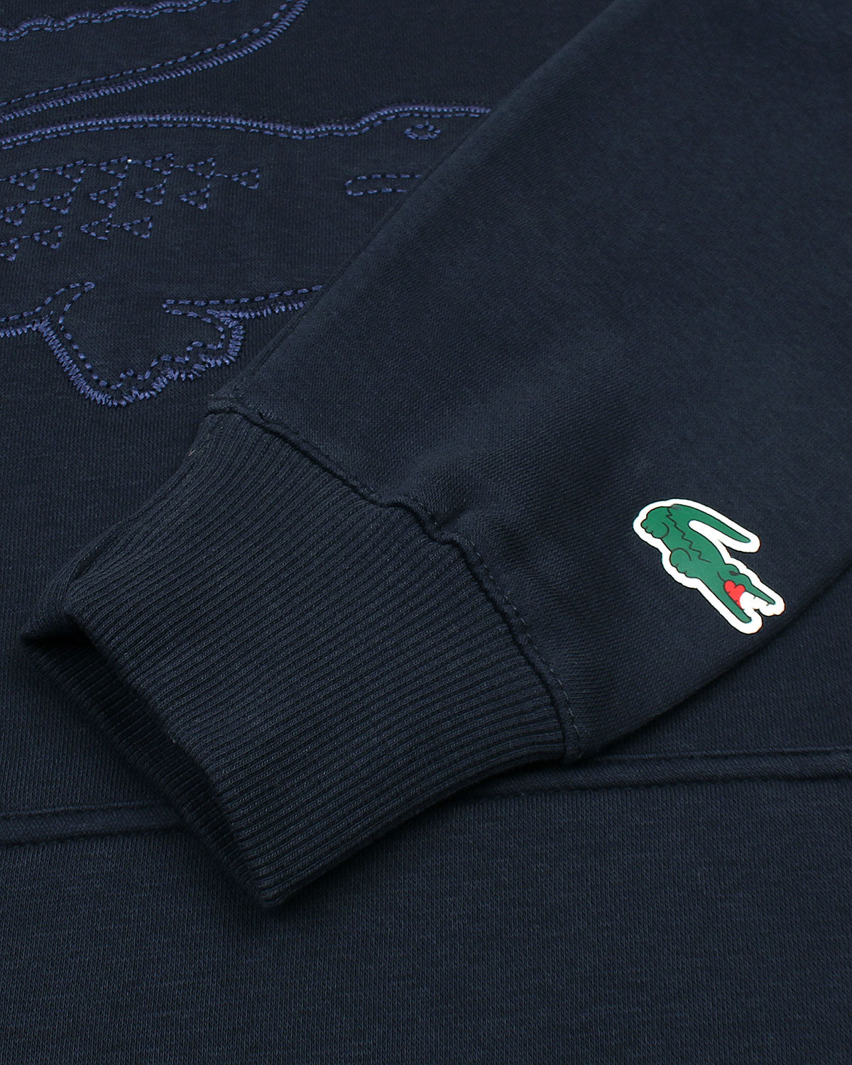 Exclusive L-S-C-T Embossed Mens Hoddie - Navy Blue
