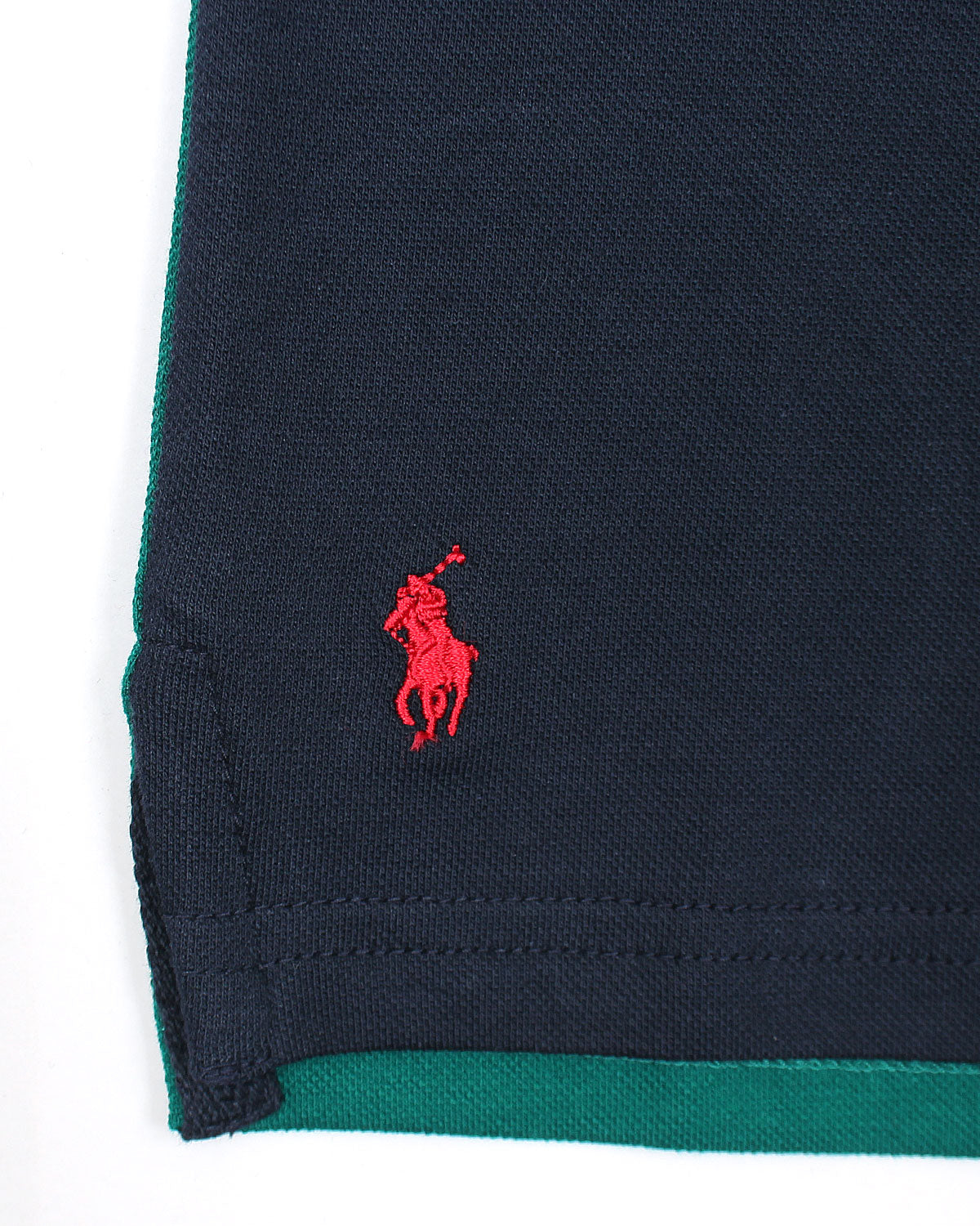 Premium Kids Coloured Polo - Navy Blue