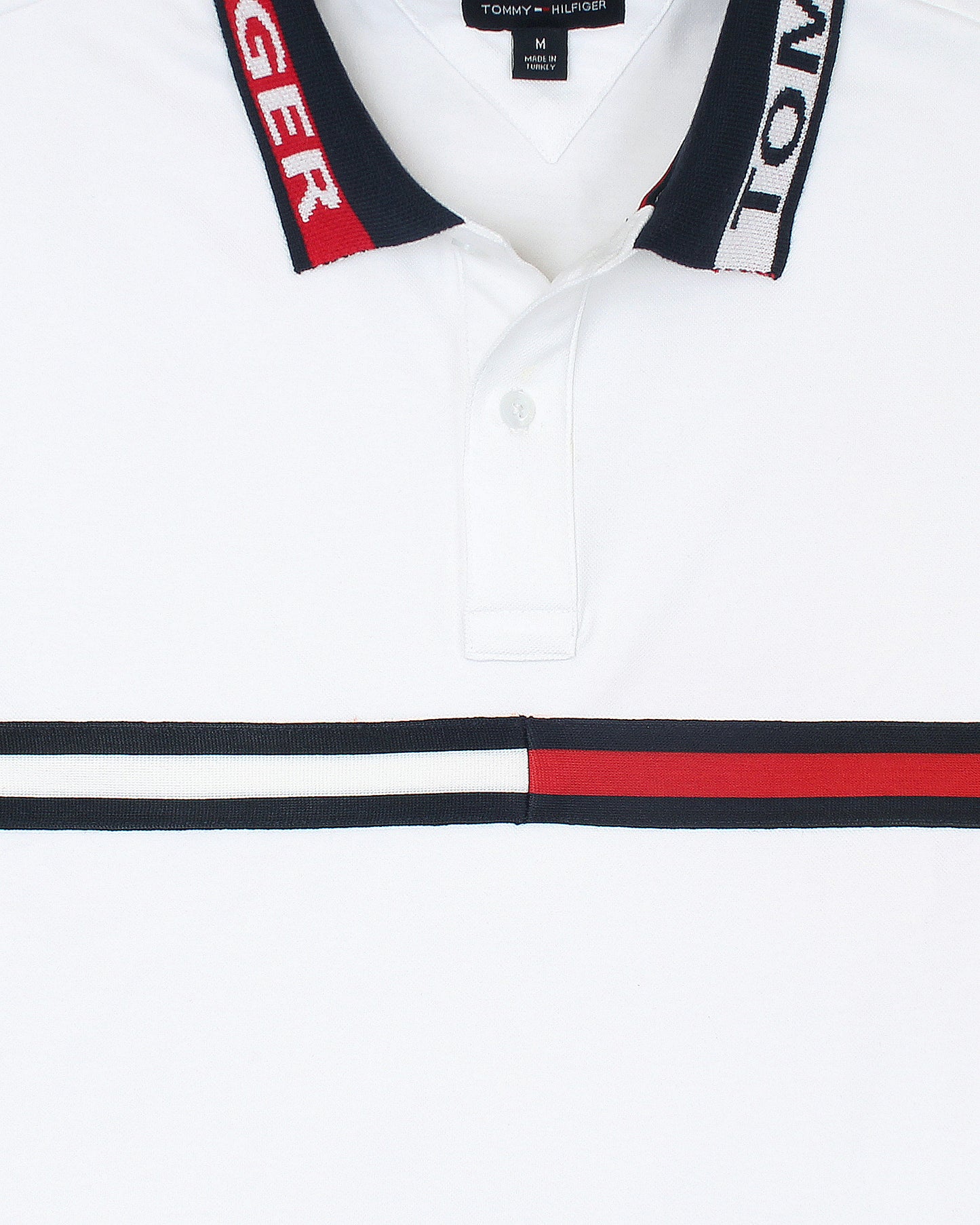 Premium Tommy Collar D. Polo - White