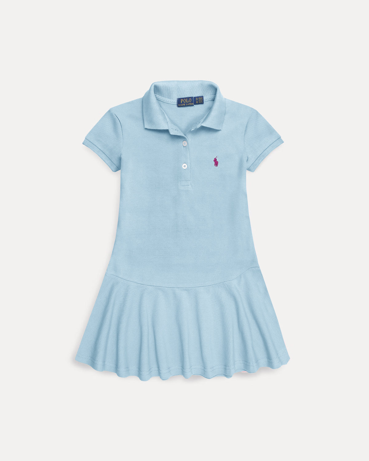 Baby Girl Iconic Polo Dress - Lilac (Copy)