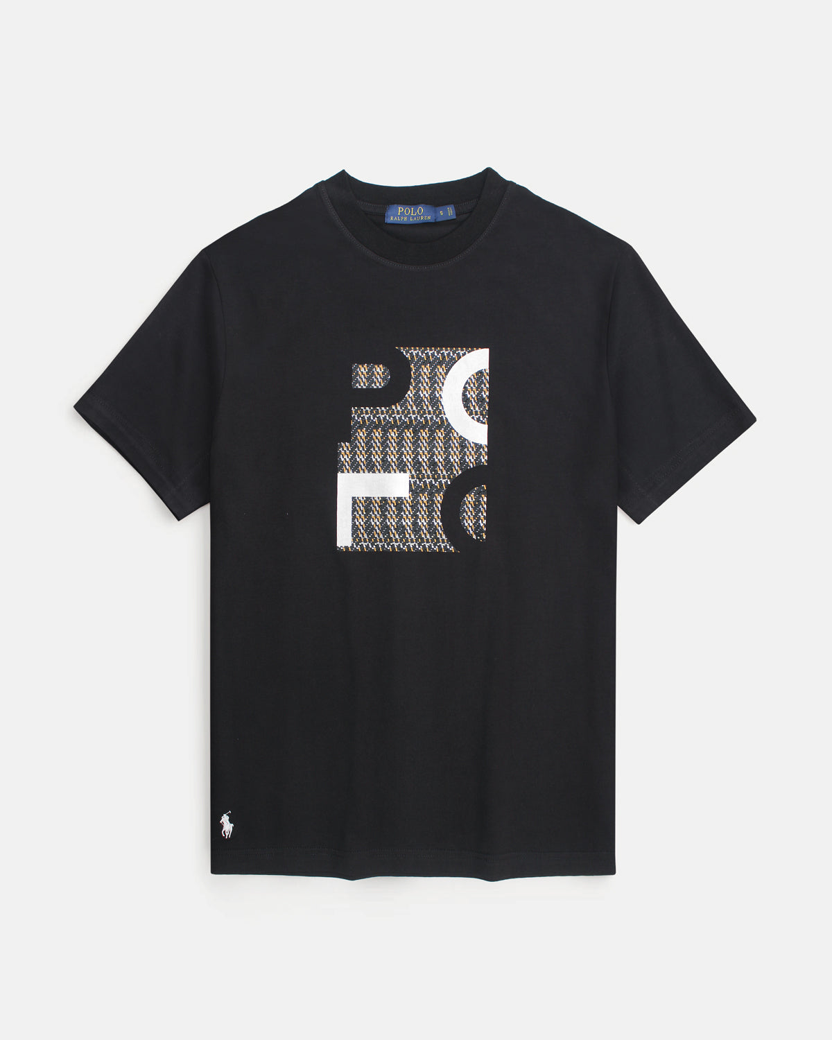 Men's Graphitic R-L Oversize T Shirt - Black